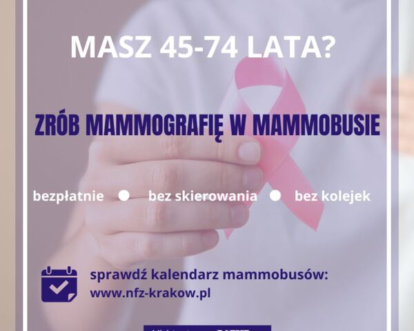 Zbadaj się w programie profilaktyki raka piersi