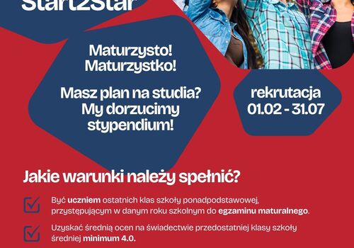 Trwa rekrutacja do XIX edycji programu Indeks Start2Star