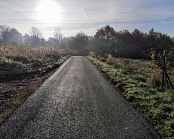 Wyremontowano ul. Na Wzgórzu w Porębie Żegoty