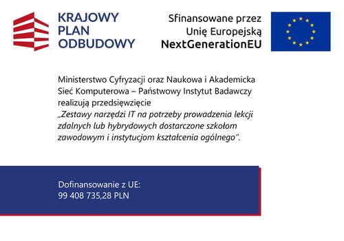 KPO w szkołach, czyli zestawy do nauczania zdalnego