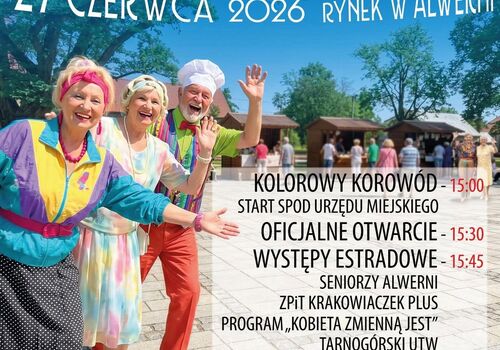 Zapraszamy na Senioralia do Alwerni