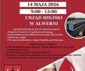Zapraszamy na naszą akcję "Krew nadzieją na życie"