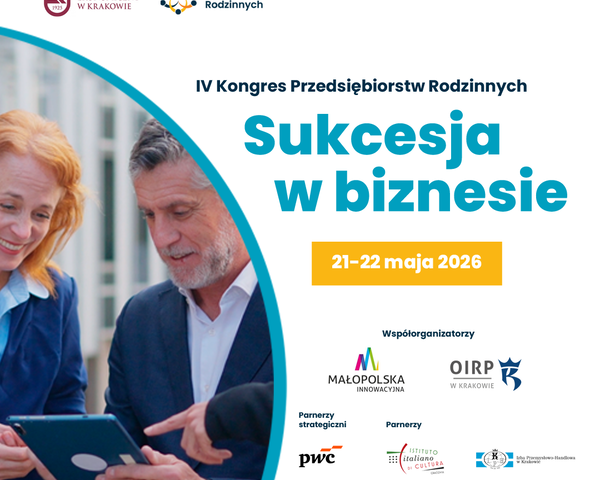 Kongres Przedsiębiorstw Rodzinnych pt. „Sukcesja w biznesie”