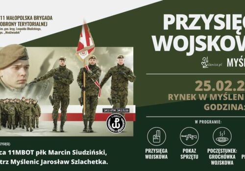 Już w najbliższą niedzielę przysięga wojskowa w Myślenicach
