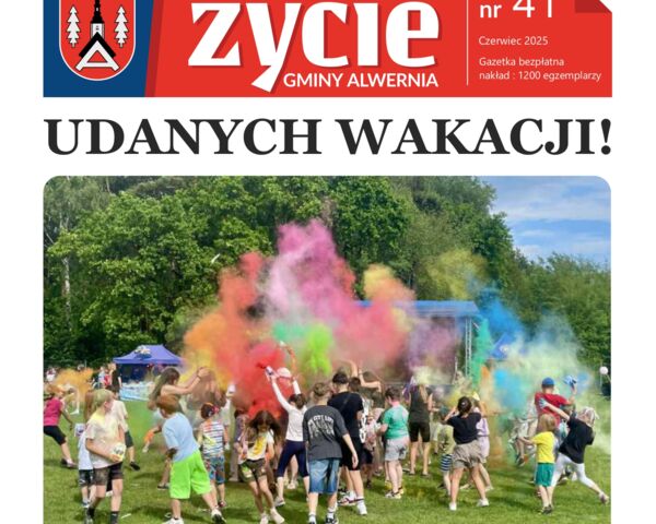 Zapraszamy do lektury najnowszego wydania Życie Gminy Alwernia
