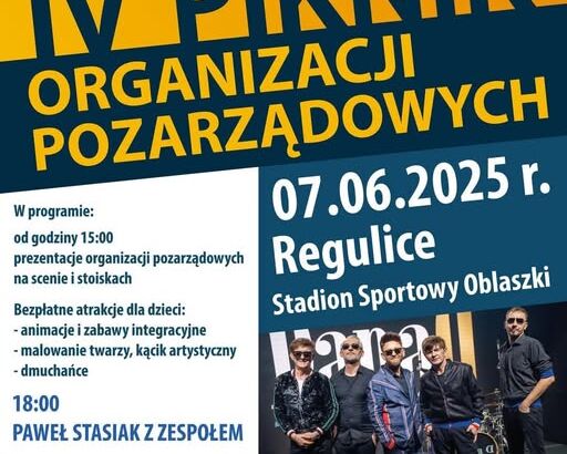 Zapraszamy na piknik do Regulic. Zagra Papa D.