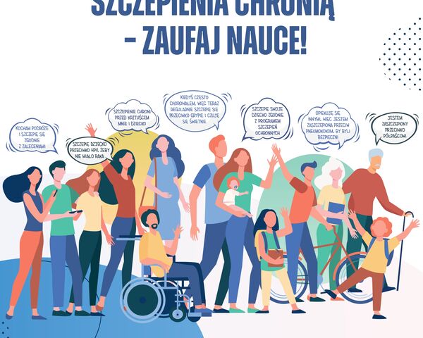Europejski Tydzień Szczepień	- „Szczepienia chronią – zaufaj nauce”