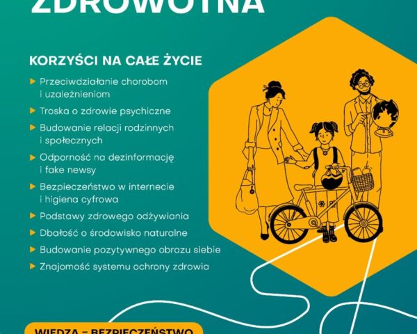 Ministerstwo Edukacji Narodowej promuje nowy przedmiot szkolny - edukację zdrowotną