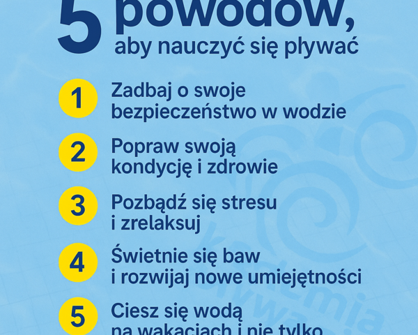 Zadbaj o bezpieczeństwo swojego dziecka – naucz je pływać z nami!