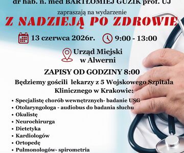 Z nadzieją po zdrowie, czyli Biała Sobota w urzędzie w Alwerni. Zapraszamy.