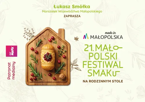 Zapraszamy na Małopolski Festiwal Smaku 2026