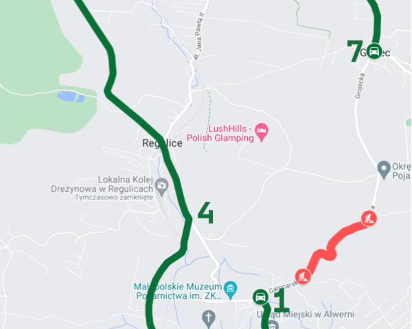 Od 10 lutego (poniedziałek) drogowcy na zlecenie Powiatowego Zarządu Dróg w Chrzanowie zamkną przejazd przez "serpentyny" pomiędzy Alwernią i Grojcem